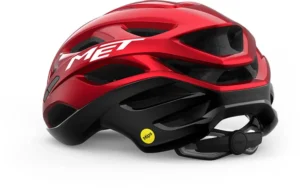 Met Estro MIPS Black Red Metallic Glossy - Capacete para bicicleta de estrada
