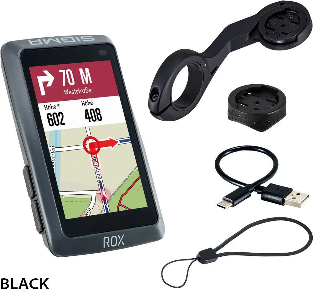 SIGMA ROX 12.1 EVO Basic Set - Sistema de navegação GPS para bicicletas